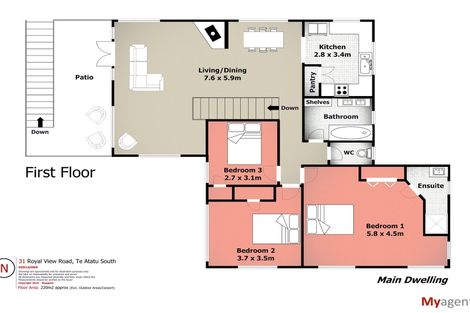 Photo of property in 31 Royal View Road, Te Atatu South, Auckland, 0610