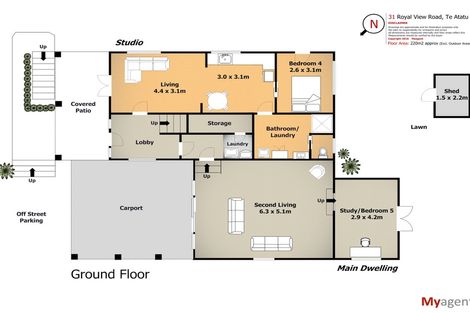 Photo of property in 31 Royal View Road, Te Atatu South, Auckland, 0610