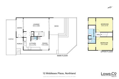 Photo of property in 12 Middlesex Place, Northland, Wellington, 6012