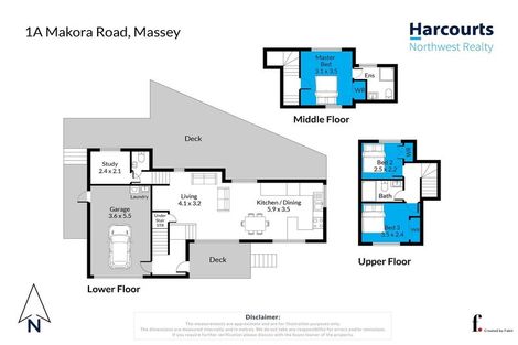 Photo of property in 1a Makora Road, Massey, Auckland, 0614