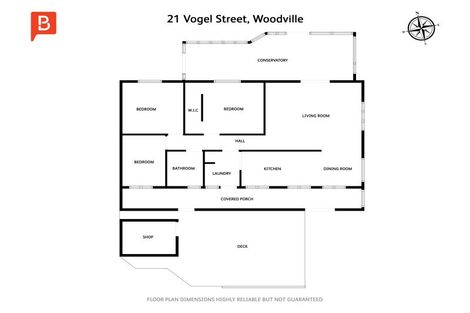 Photo of property in 21 Vogel Street, Woodville, 4920