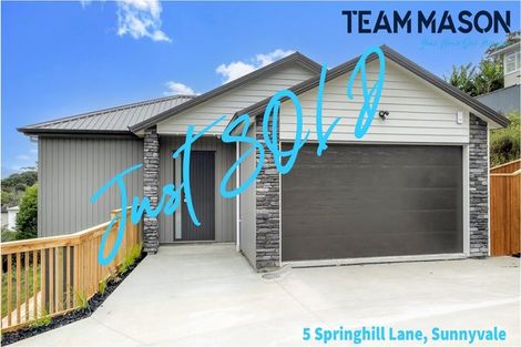 Photo of property in 5 Springhill Lane, Sunnyvale, Auckland, 0612