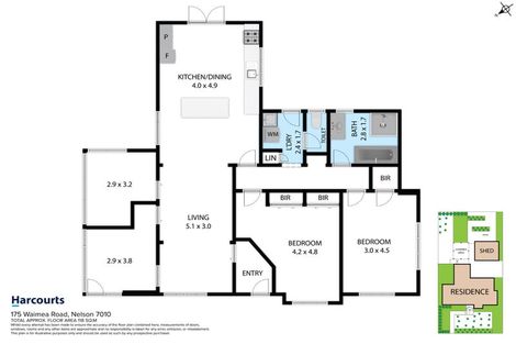 Photo of property in 175 Waimea Road, Nelson South, Nelson, 7010