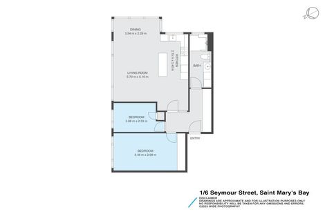 Photo of property in 1/6 Seymour Street, Saint Marys Bay, Auckland, 1011