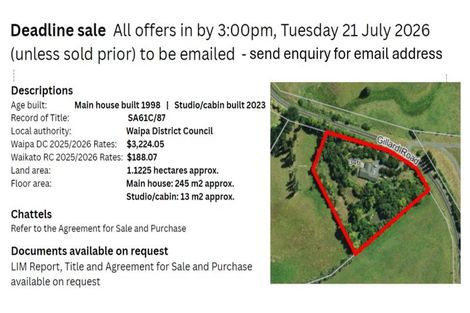 Photo of property in 346 Gillard Road, Ngahinapouri, Ohaupo, 3882