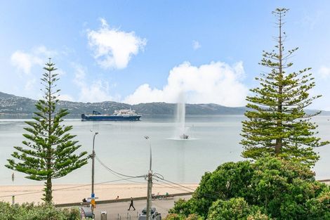 Photo of property in Broadwater Apartments, 214 Oriental Parade, Oriental Bay, Wellington, 6011