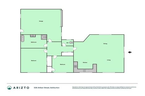 Photo of property in 53a Aitken Street, Ashburton, 7700