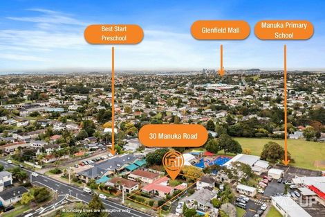 Photo of property in 30 Manuka Road, Glenfield, Auckland, 0629