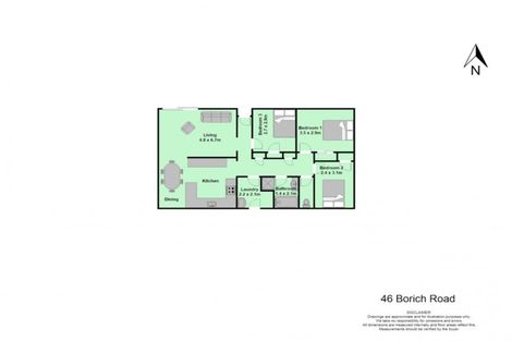 Photo of property in 46 Borich Road, Sunnyvale, Auckland, 0612