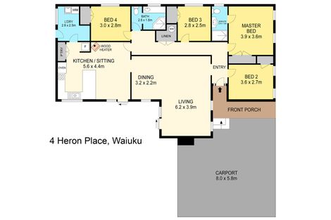 Photo of property in 4 Heron Place, Waiuku, 2123