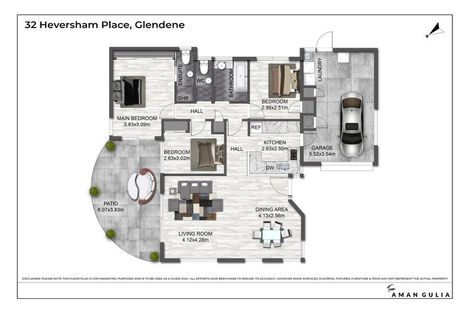 Photo of property in 32 Heversham Place, Glendene, Auckland, 0602