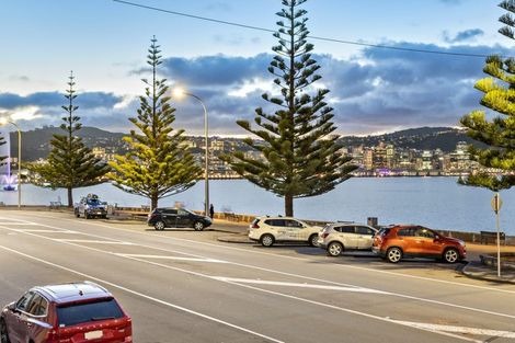 Photo of property in Waterline Apartments, 1a/342 Oriental Parade, Oriental Bay, Wellington, 6011