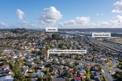 Photo of property in 2/16 Caribbean Drive, Unsworth Heights, Auckland, 0632