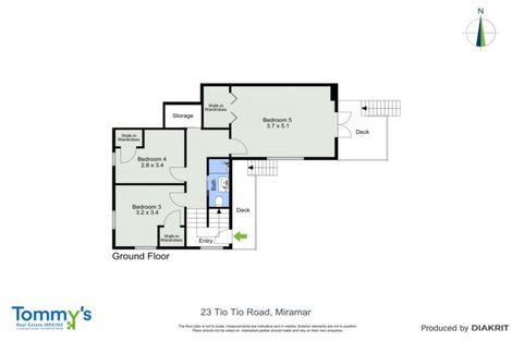 Photo of property in 23 Tio Tio Road, Miramar, Wellington, 6022