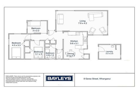 Photo of property in 8 Gerse Street, Whanganui East, Whanganui, 4500