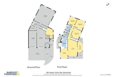 Photo of property in 20 Valley View Road, Glenfield, Auckland, 0629