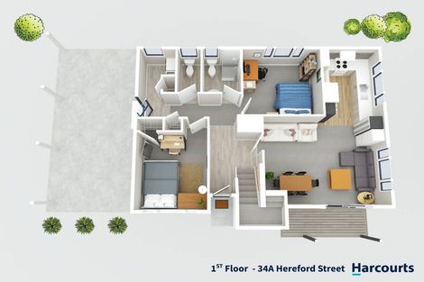 Photo of property in 34a Hereford Street, West End, Palmerston North, 4410