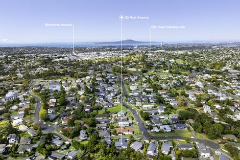Photo of property in 43 Neal Avenue, Glenfield, Auckland, 0629