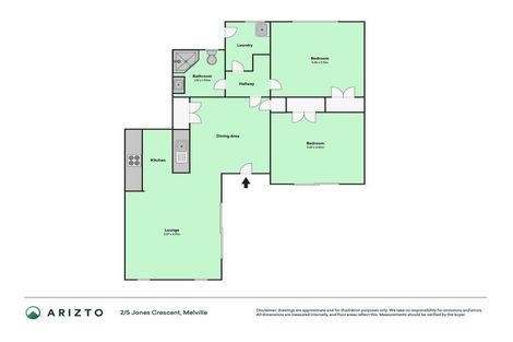 Photo of property in 2/5 Jones Crescent, Melville, Hamilton, 3206