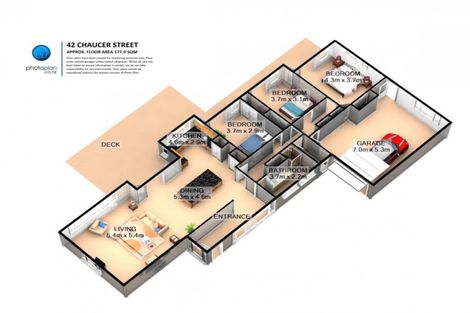 Photo of property in 42 Chaucer Street, Leamington, Cambridge, 3432