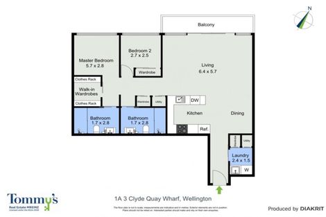 Photo of property in Clyde Quay Wharf, 1a/3 Clyde Quay Wharf, Te Aro, Wellington, 6011