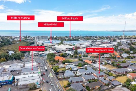 Photo of property in 3/10 Shakespeare Road, Milford, Auckland, 0620