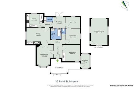 Photo of property in 35 Puriri Street, Miramar, Wellington, 6022