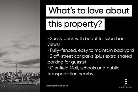 Photo of property in 2/4 Coronation Road, Glenfield, Auckland, 0627