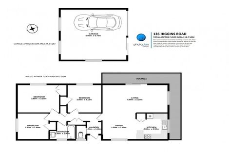 Photo of property in 136 Higgins Road, Frankton, Hamilton, 3204