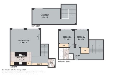 Photo of property in Augusta Apartments, 10/254 Willis Street, Te Aro, Wellington, 6011