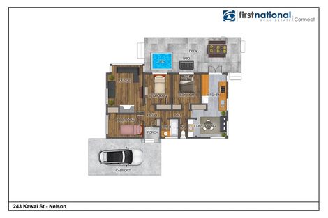 Photo of property in 1/243 Kawai Street South, Nelson South, Nelson, 7010