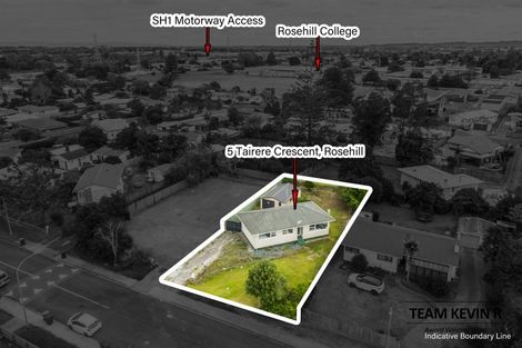 Photo of property in 5 Tairere Crescent, Rosehill, Papakura, 2113