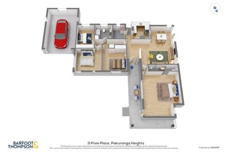 Photo of property in 3 Pixie Place, Pakuranga Heights, Auckland, 2010