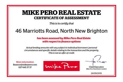 Photo of property in 46 Marriotts Road, North New Brighton, Christchurch, 8083