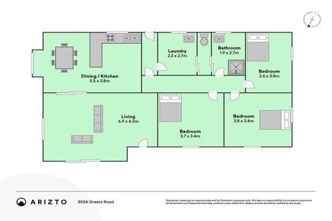 Photo of property in 302a Greers Road, Bishopdale, Christchurch, 8053