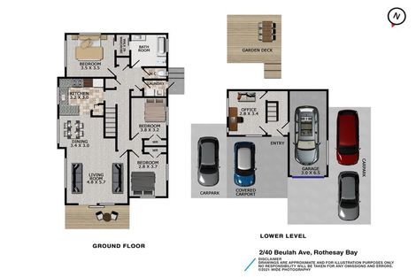 Photo of property in 2/40 Beulah Avenue, Rothesay Bay, Auckland, 0630