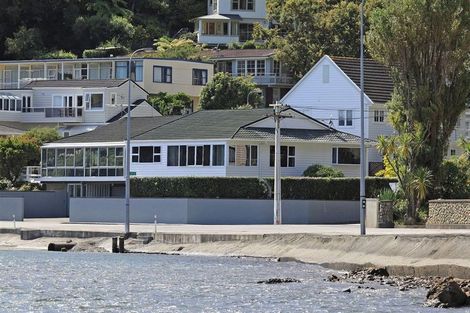 Photo of property in 1a Gill Road, Lowry Bay, Lower Hutt, 5013