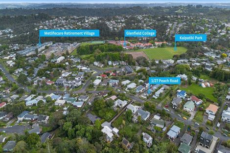 Photo of property in 1/27 Peach Road, Glenfield, Auckland, 0629