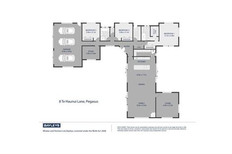 Photo of property in 8 Te Haunui Lane, Pegasus, 7612