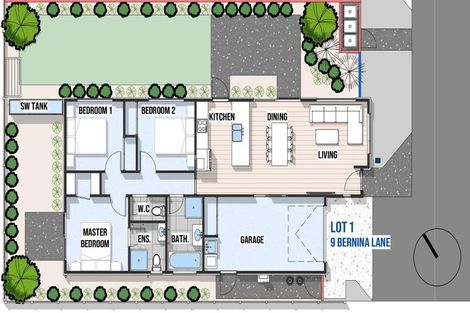 Photo of property in 9 Bernina Lane, Wigram, Christchurch, 8025