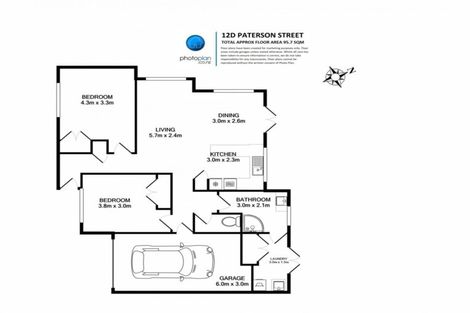 Photo of property in 12d Paterson Street, Frankton, Hamilton, 3204