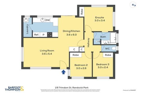 Photo of property in 1/6 Trimdon Street, Randwick Park, Auckland, 2105