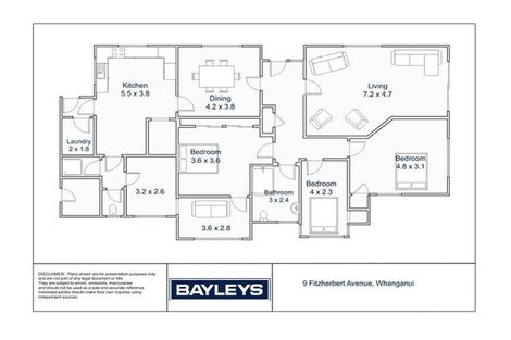 Photo of property in 9 Fitzherbert Avenue, Springvale, Whanganui, 4501