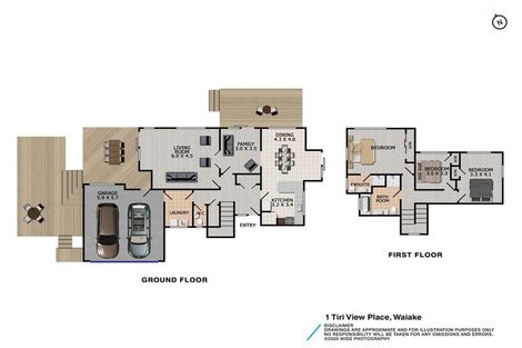 Photo of property in 1 Tiri View Place, Waiake, Auckland, 0630