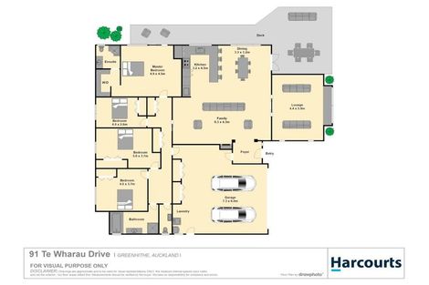 Photo of property in 91 Te Wharau Drive, Greenhithe, Auckland, 0632