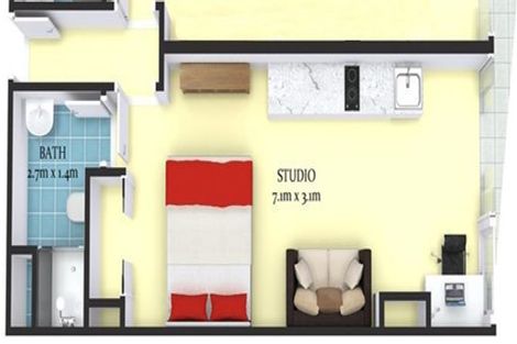 Photo of property in Uptown Apartments, 10c/14 Upper Queen Street, Auckland Central, Auckland, 1010