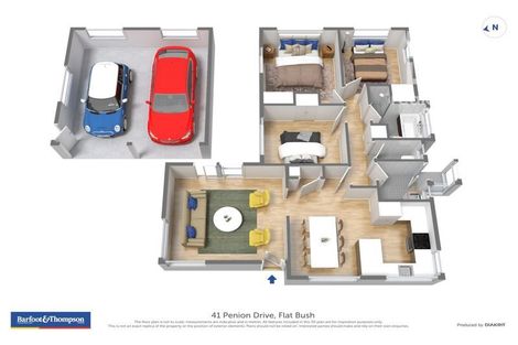 Photo of property in 41 Penion Drive, Flat Bush, Auckland, 2023