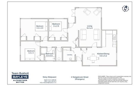 Photo of property in 4 Sedgebrook Street, Whanganui East, Whanganui, 4500