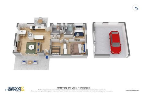 Photo of property in 49 Riverpark Crescent, Henderson, Auckland, 0610