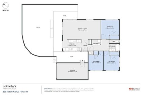 Photo of property in 2/30 Tristram Avenue, Forrest Hill, Auckland, 0620